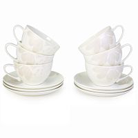 Магнолия набор чайных пар в интернет-магазине фарфоровой посуды Акку