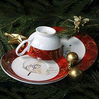 Новогодний подарочный набор (красный) 
